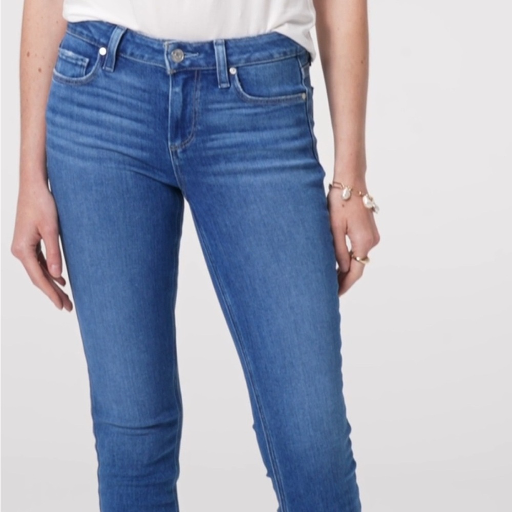 PAIGE Verdugo Ankle Jeans in Deep Indigo
